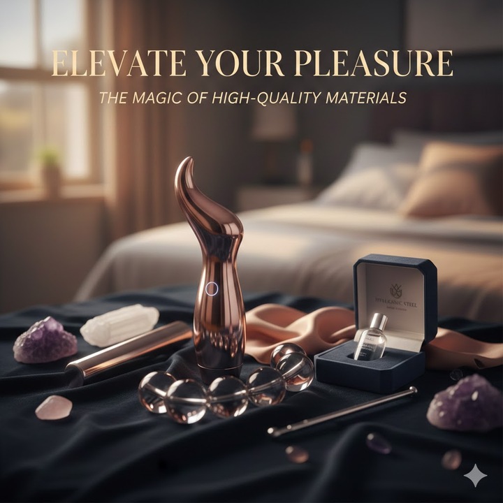 Elevate Your Pleasure: The Magic of High-Quality Materials