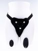 Hidden Pocket Strap on With Remote Control  Vibrator