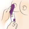 Slim Pulse 7x Pulsing Clit Stimulator and  Vibrating Egg