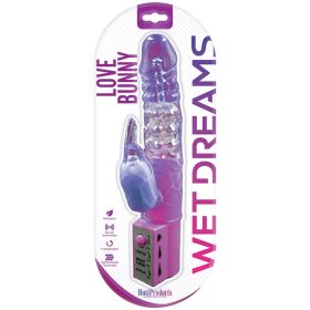 Wet Dreams Love Bunny-Purple 9.5"