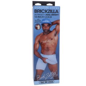 Signature Cocks (Option: Brickzilla  13 Inch Ultraskyn  Cock With Removable VacU)