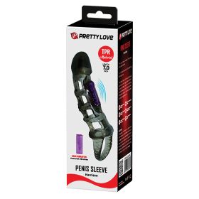 Pretty Love Harrison Penis Sleeve- (Color: black)
