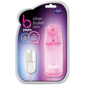 B Yours Silver Power Bullet- (Color: Mini-Pink)