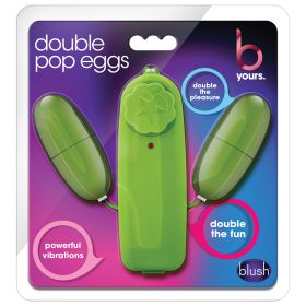 B Yours. Double Pop Eggs- (Color: Lime)