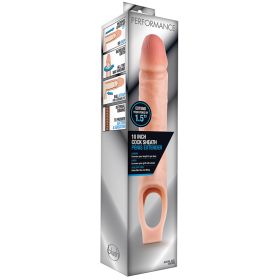 Performance Sheath Penis Extender-Vanilla (Size: 10")