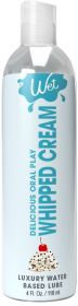 Wet Delicious Oral Play (Option: Whipped Cream   Waterbased Flavored Lubricant 4 Oz)