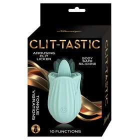 Clit-Tastic Arousing Clit Licker- (Color: Aqua)