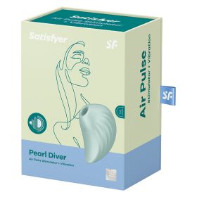Satisfyer Pearl Diver- (Color: Mint)