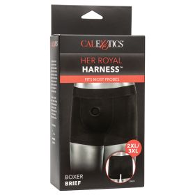 Her Royal Harness Boxer Brief- (Size: 2Xl/3Xl)