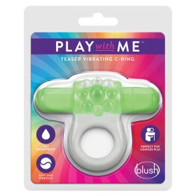 Play with Me Teaser Vibrating C-RingÐ (Color: green)