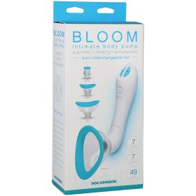 Bloom Rechargeable Intimate Body Pump- (Color: blue)
